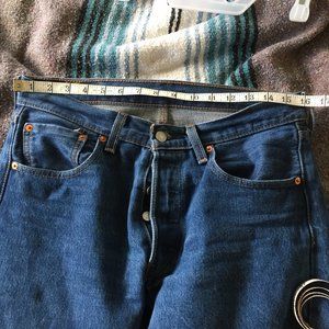 Levis 501 denim jeans
